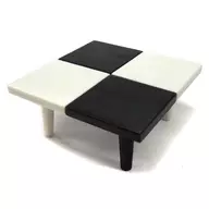 White & Black (square) "This is the CHABU-DAI."