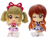 全2種セット ビックサイズフィギュア 「ガシャポンくじ アイカツ!シリーズあそーと4」 A賞