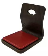 Legless chair (walnut) 「 mini low table, legless chair mascot 2 」