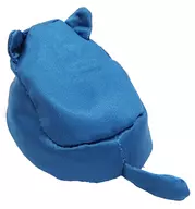 クッションブルー 「フィギュアをだめにするねこさんのクッション」