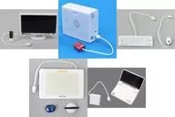 Conjunto de 5 tipos "Palm PC & Supply White Edition"
