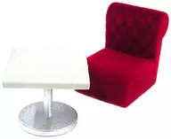 Table (white) + Chair A "The Club Mascot"