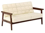 K Chair 2-SeatEr Standard Ivory "Karimoku 60 Miniature Furniture -COLOR CHANGE ver. -"