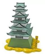 Tenshu (Tower) (reproduced from Scenes in and around the Capital Byobu [Ikedabon])' The first World Heritage Miniature Series, Nijo-jo Castle'