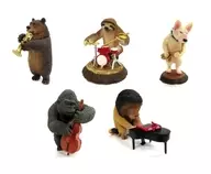 5-Variety Set "ANIMAL JAZZ"