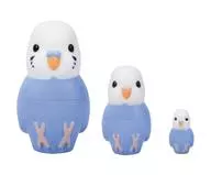 Perico (blanco x azul) "Perico matryoshka"