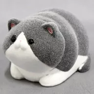 Pose de Koza en blanco y negro "Figura de rebaño de gato gordito de vaca"