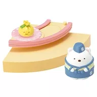 1. ¡Bienvenido! ¡Por favor, haga su pedido! "Sumikko Gurashihei Omachi! Tannoi Sumikko Kaitenzushi"