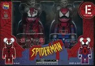 BE@RBRICK-BEARRICK-100%CARNEJI&spider CARNEJI 2體SET(附帶波珠鏈)"Happy抽賞BE@RBRICK MARVEL『SPIDER-MAN』>情侶箱獎