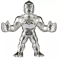 The Ninja (Silver plated ver.) "KINNIKUMAN Die Cast Kinkeshi 3"