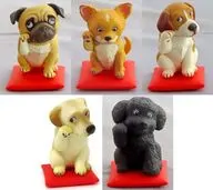 5-Type Set "Capsule Q Museum kunio Sato's Good Luck Dog 2"