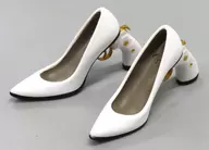 Bombas de tacón (blancas y blancas) "ha za ma heels pumps collection"