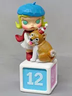 MOLLY 12 th Anniversary Statue 2018 With you for 12 Years (Special Ver.) "POPMART MOLLY Anniversary Classic Retro Series"