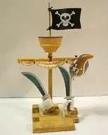 Buffy of the Clown (knife and captain's cap) : "ONE PIECE Character Chief ズアイテム Collection"