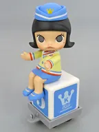 Stewardess Molly Blue 「POPMART MOLLY ハッピートレインパーティーシリーズ」