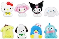 8-Type Set "Sanrio Character Cters Seated Interior Mini Figure"