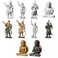 Conjunto de 10 tipos : "Estatua de Buda del Corazón Japonés"
