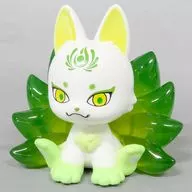 萌黄"七色狐狸吉祥物挂件手办"