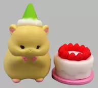 Hamster (with cake) "Today's main character?"