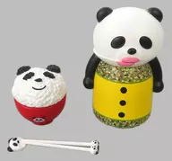 Furikake Panda Panda Rice Set "Panda Spoon and Furikake Panda Figure Collection Box Edition"