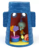 The Easter Island Portrait House "POPMART SpongeBob SquarePants Carnival Anniversary scene set"