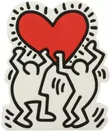 With Heart(レッド) 「MINI VCD KEITH HARING #3」