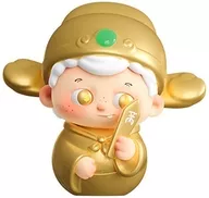 Color dorado Naka Cai Shen "LETSVAN PIDOL Lucky Mini Trading Figures Series"