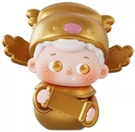 "LETSVAN PIDOL Lucky Mini Trading Figures" en color dorado por el dios Mikami de Kosanki.