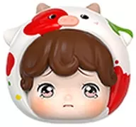 COLORFUL COW "TOYBEBOP Annabelle Lovely Zoo Christmas Ball II Series Trading Figure"