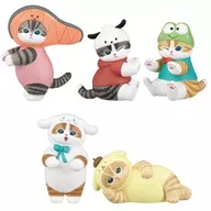 5-Type Set "mofusand× Sanrio Character C's Narikiri Figure 3"