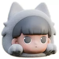 HOWL WOLF "Heyone Treasure Hunting Series Mini Trading Figures"