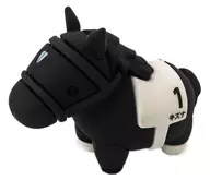 キズナ ぷっくりラバーフィギュア 「DMMスクラッチ! サラブレッドコレクション スクラッチ第六弾」 C-8賞