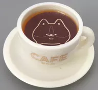 Coget的拿鐵咖啡。复古咖啡店伊斯特Ken。