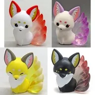 Conjunto de 4 tipos "Chokon e Kubi San Premium Figure"
