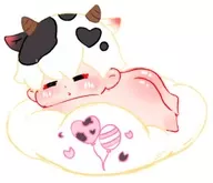 甜心牛牛 「sweet Emilya PUFF-DUDU Cloud Plushie Beast(クラウドプラッシービースト)シリーズ トレーディングフィギュア」