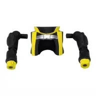Short Jacket (Black x Yellow) "LINK TRAVELERS ~ Machine-Dominated World ~ SIDE : G"