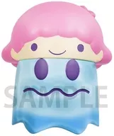 5.イジケゴースト ララ(リトルツインスターズ) 「パックマン×サンリオキャラクターズ ちびコレクトフィギュアVol.2 クリアカラーver.」