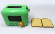 Green "Korokoro Collection : Ring! Fly out! Toaster"