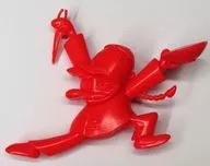 Figura de borracha vermelha "Yatter! Ramen jumbo"