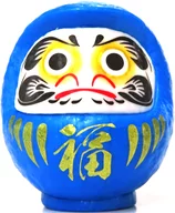 仕事運(青だるま) 「縁起物カプセルトイ だるま」