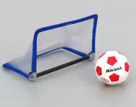 3.GPUポップアップゴール/SVC502SBC-WR5号球 「ミカサ ミニチュアコレクション サッカー BOX版」