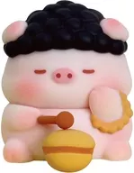 【シークレット】 「WU HUA BU SHUO Lucky Sweet Pig(ラッキースイートピッグ) - 幸運を祈りますシリーズ トレーディングフィギュア」