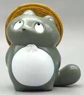 灰 「ぼんやり子だぬき ソフビフィギュア3」