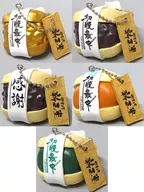全5種セット 「新正堂 切腹最中フィギュアマスコット」
