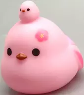 しまゑピンク 「ふくふくシマエナガなかよしおやこソフビ」