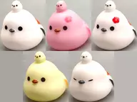 全5種セット 「ふくふくシマエナガなかよしおやこソフビ」