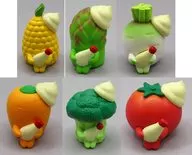 全6種セット 「すわりやさい マスコットフィギュア」