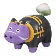 桃まんべこ 「点心べこ ならぶんです。」