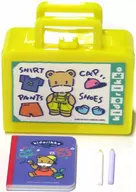 レトロトランクセット(イエロー) 「きどりっこ レトロミニチュアコレクション2」