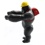 前ならえゴリラ(後ろ) 「ゴリランドセル おんなのこバージョン マスコットフィギュア」